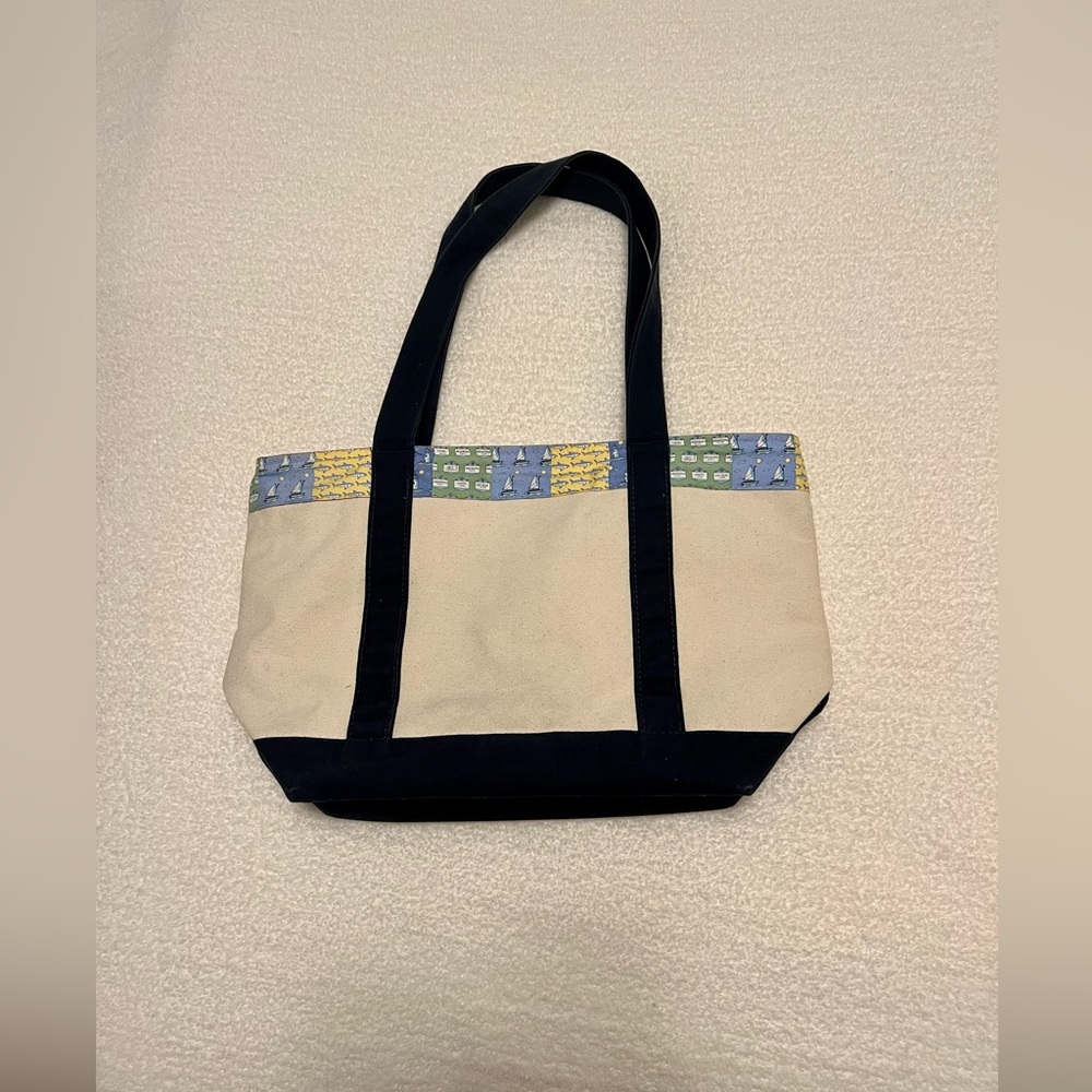 Vineyard Vines Patchwork Classic Canvas Tote - image 3